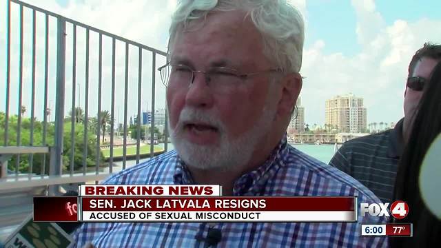 Latvala resigns from Florida Senate amid sexual misconduct allegations