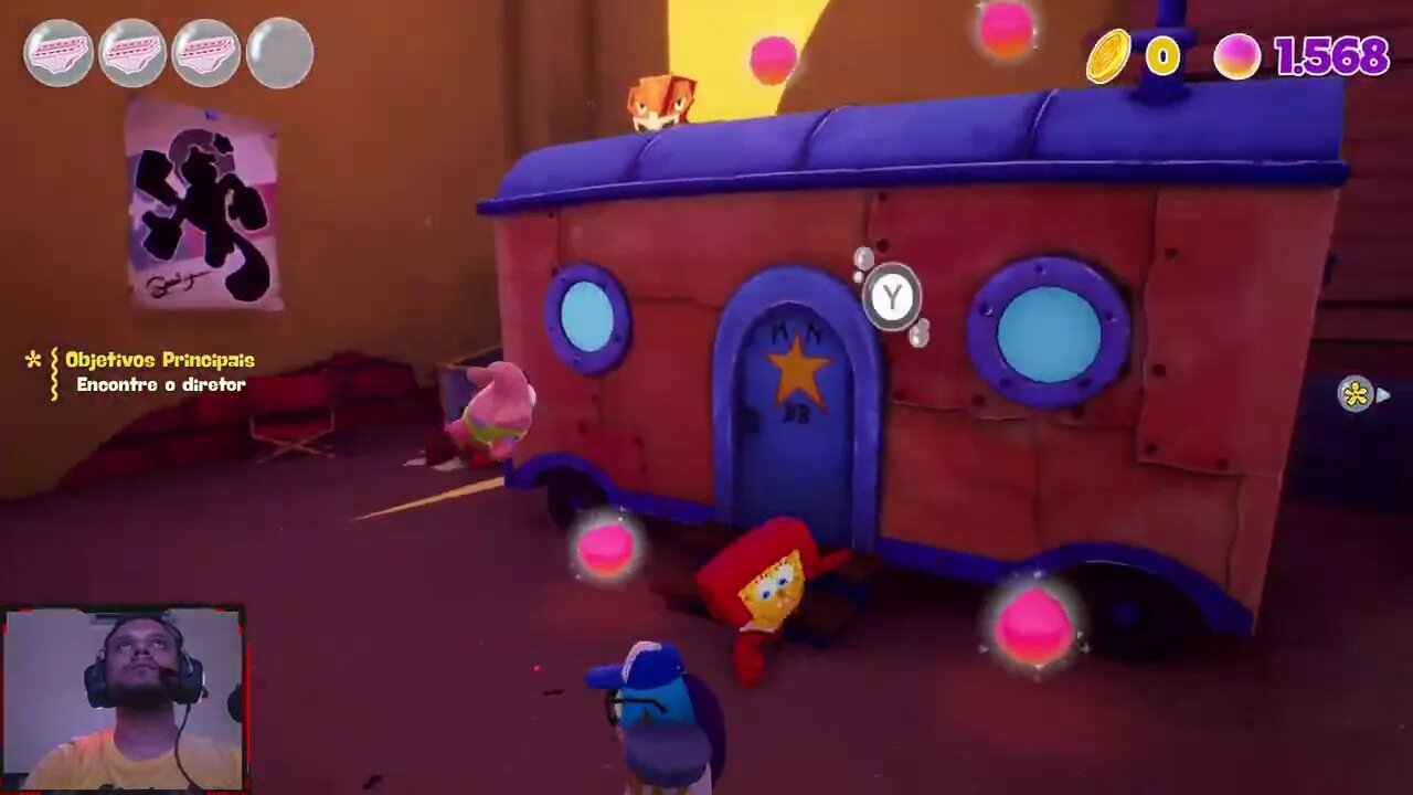 Bob Esponja The Cosmic Shake - Parte 2 Karatê
