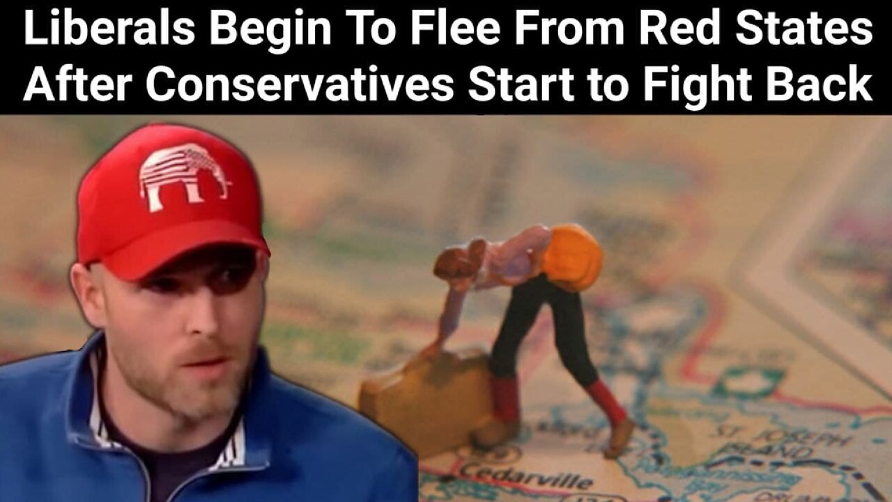 Vincent James || Liberals Begin to Flee Red States After Conservatives Start to Fight Back