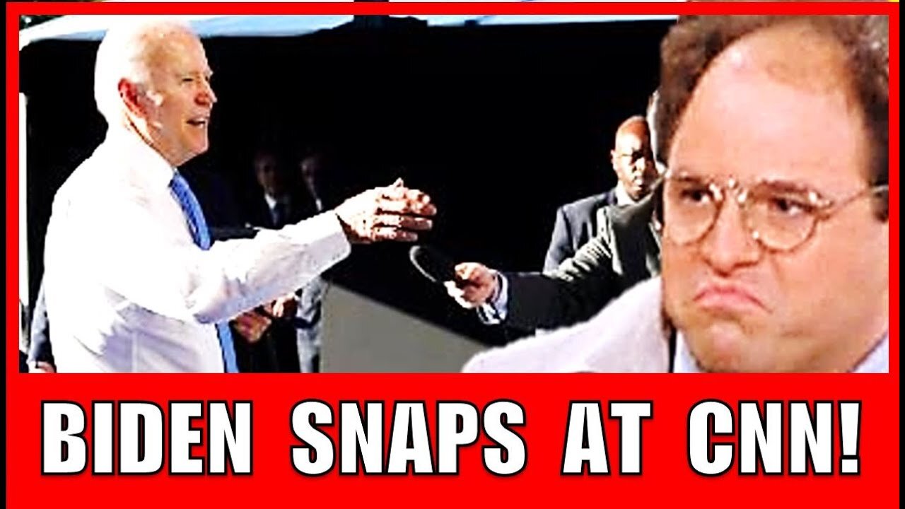 BIDEN SNAPS at CNN REPORTER Collins: "What the Hell? What do you do all day?" (George Getting Upset)