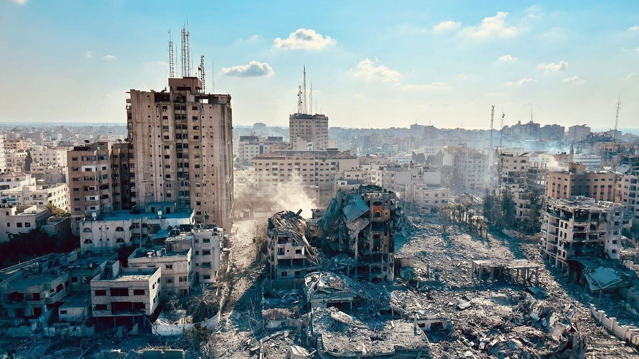 The results of the attack on Gaza.
