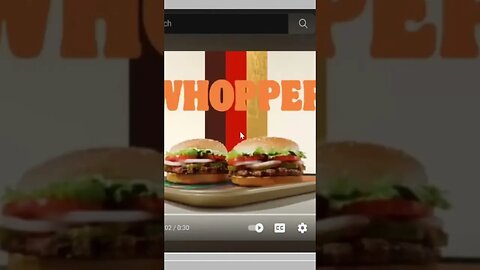 Minecraft Whopper #whopper #asmr #minecraft #bk #memes #memes #shorts #burgerking #games #yourule