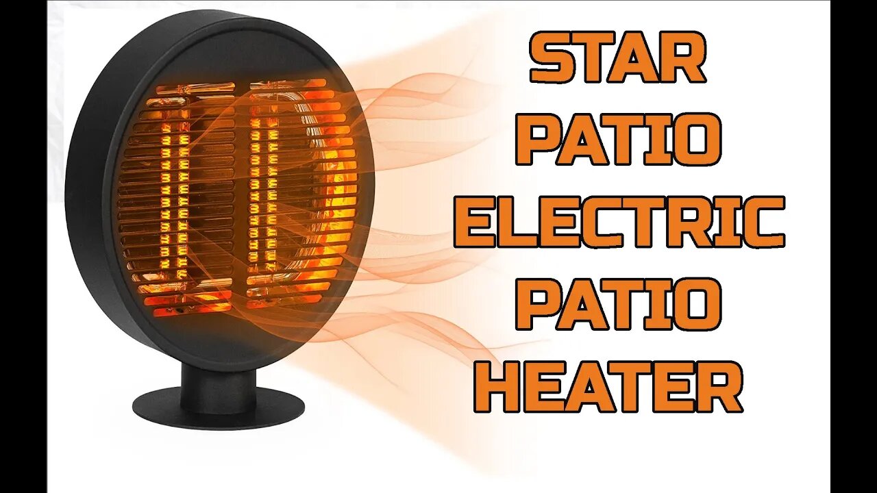 Star Patio Electric Tabletop Patio Heater Works Great