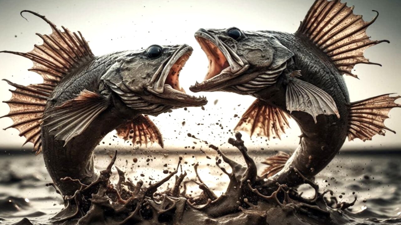 The Fish That Walk on Land: Mudskippers - 4k video documentary