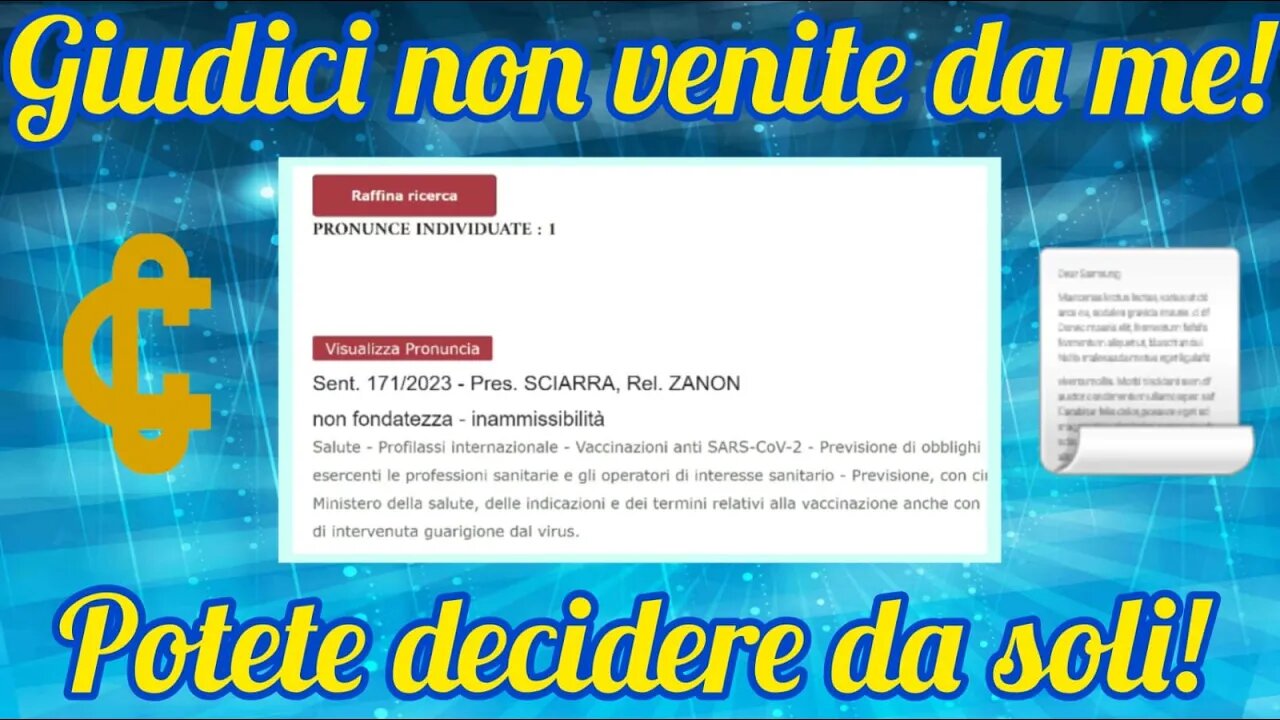 L'importantissima sentenza 171/2023 della Corte Costituzionale!