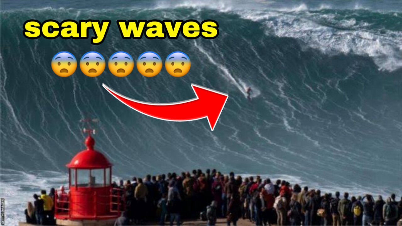 SCARY WAVES IN THE OCEAN