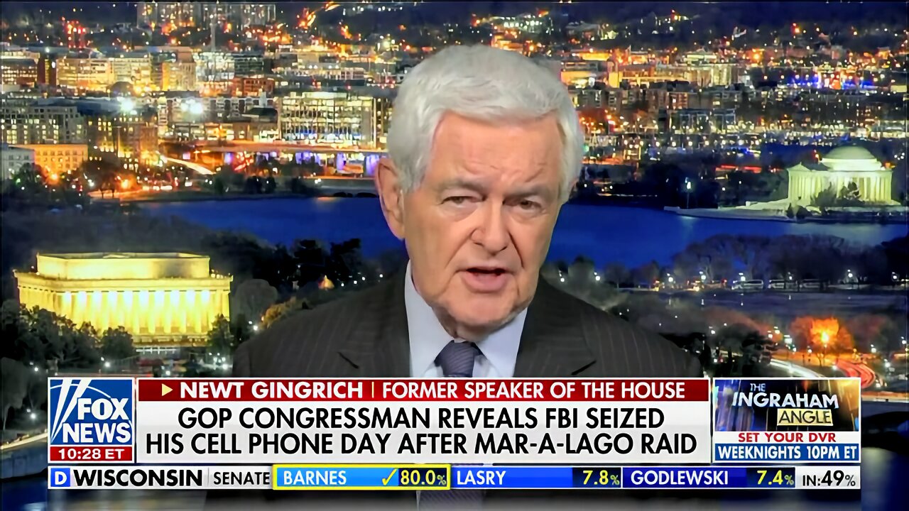 Gingrich Calls Mar-a-Lago Raid a ‘Dictatorship of the State Against the American People’