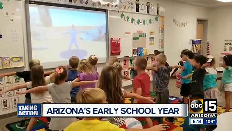 ABC15 looks into why AZ schools begin so early in the year