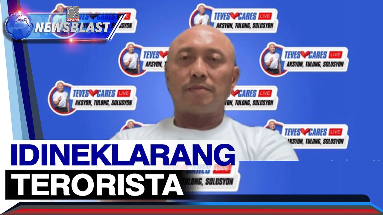 Rep. Teves at 12 iba pa, idineklarang terorista ng pamahalaan