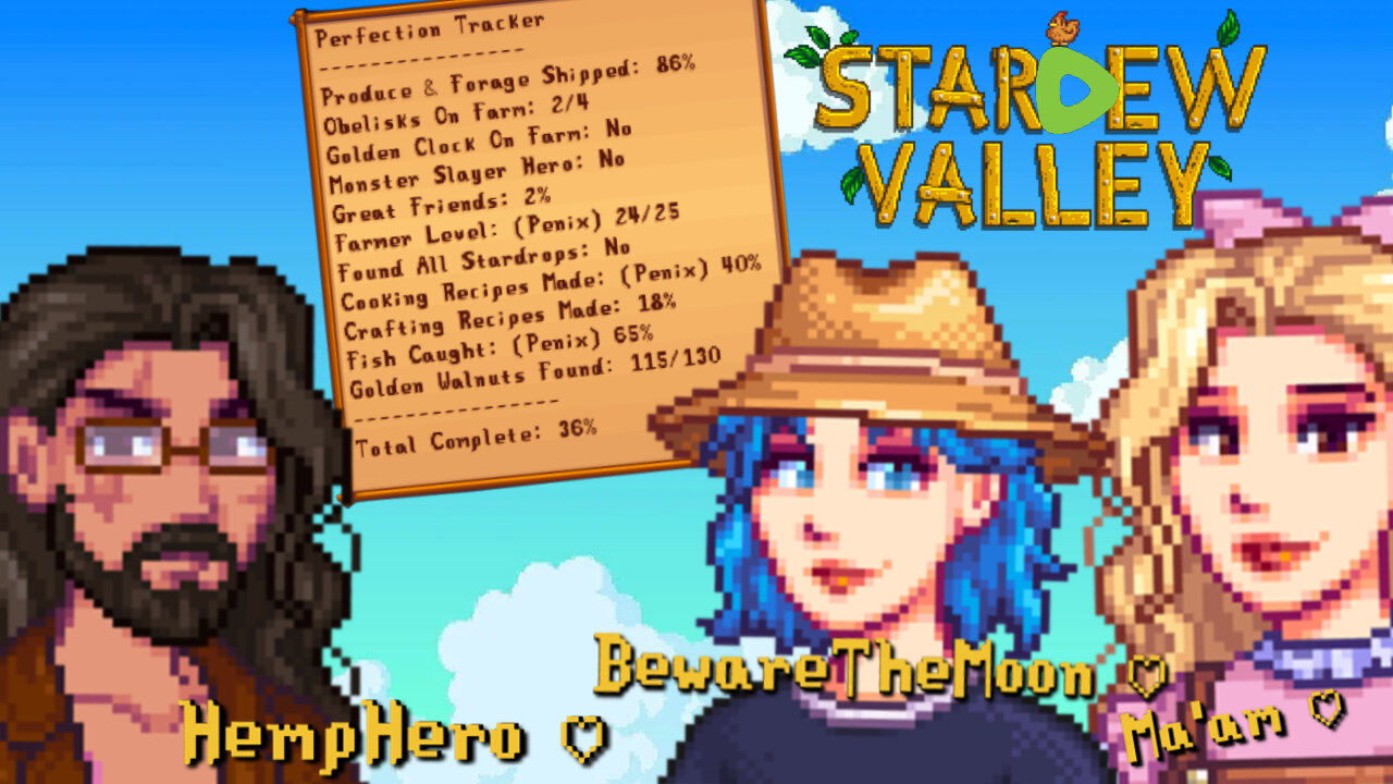 Stardew Valley Co-Op 💚✨