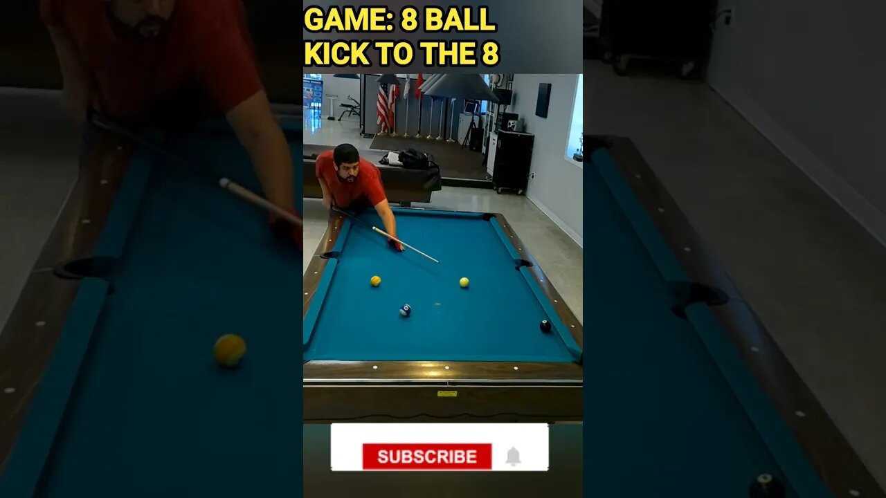 kick to the 8 #8ballpool #shorts