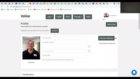 Jack Bosma Has Joined VetGigs