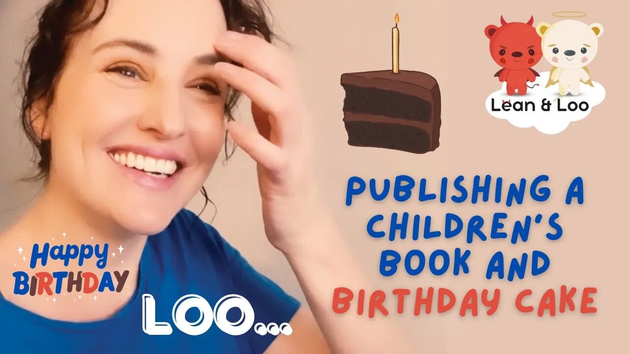 Publishing a Children's Book and Birthday Cake. #authortips #vlog