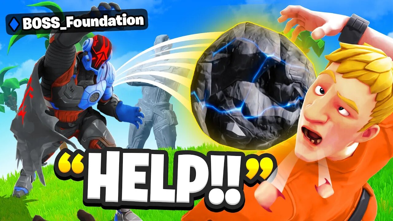 I Pretended To Be BOSS Foundation - Fortnite Chapter 3