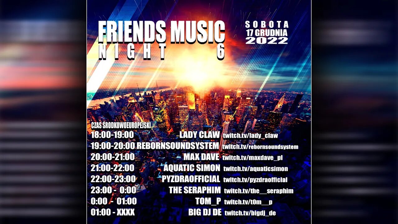 Aquatic Simon LIVE @ Twitch Friends Music Meeting vol. 06 - 17/12/2022