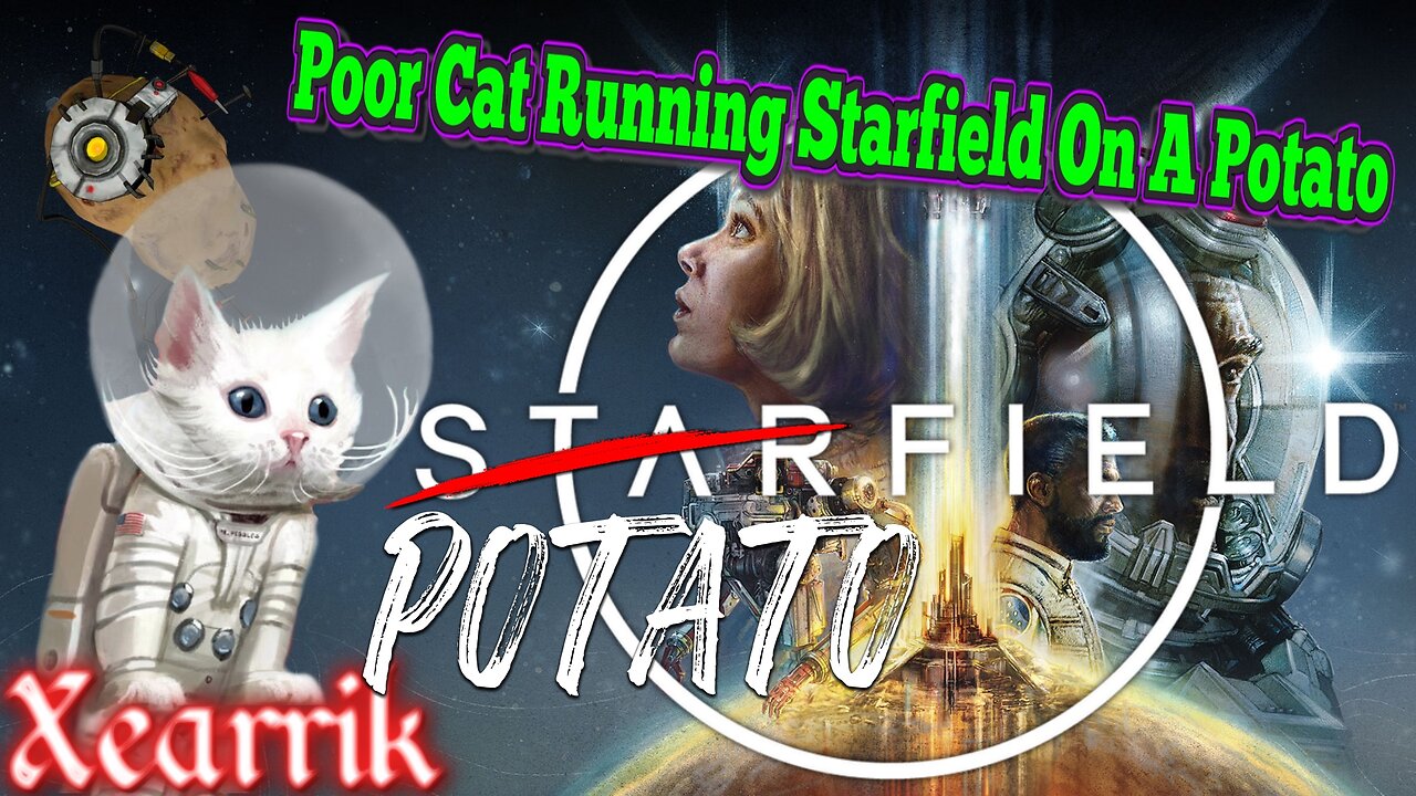 Starfield Vs Potatofield Running Starfield On A Potato Computer