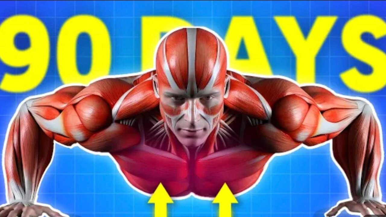Push-ups EVERY DAY For 90 Days (Transformation)