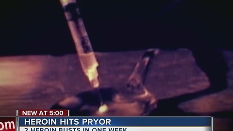 Pryor Police: Black tar heroin a growing problem