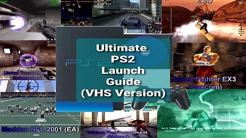 The Ultimate PS2 Launch Guide VHS Version | Retro Gaming |