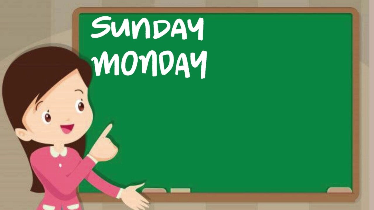 days of the week | nursery rhymes | learn Sunday Monday | learning videos