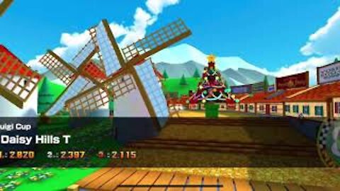 Mario Kart Tour - 3DS Daisy Hills T Gameplay