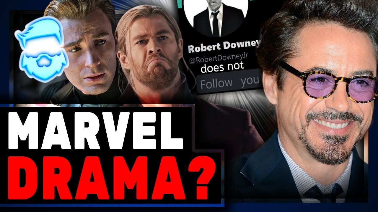 Marvel Panic! Robert Downey Jr Sparks Rumors Of Cast Fallout With Tom Holland & Chris Evans!