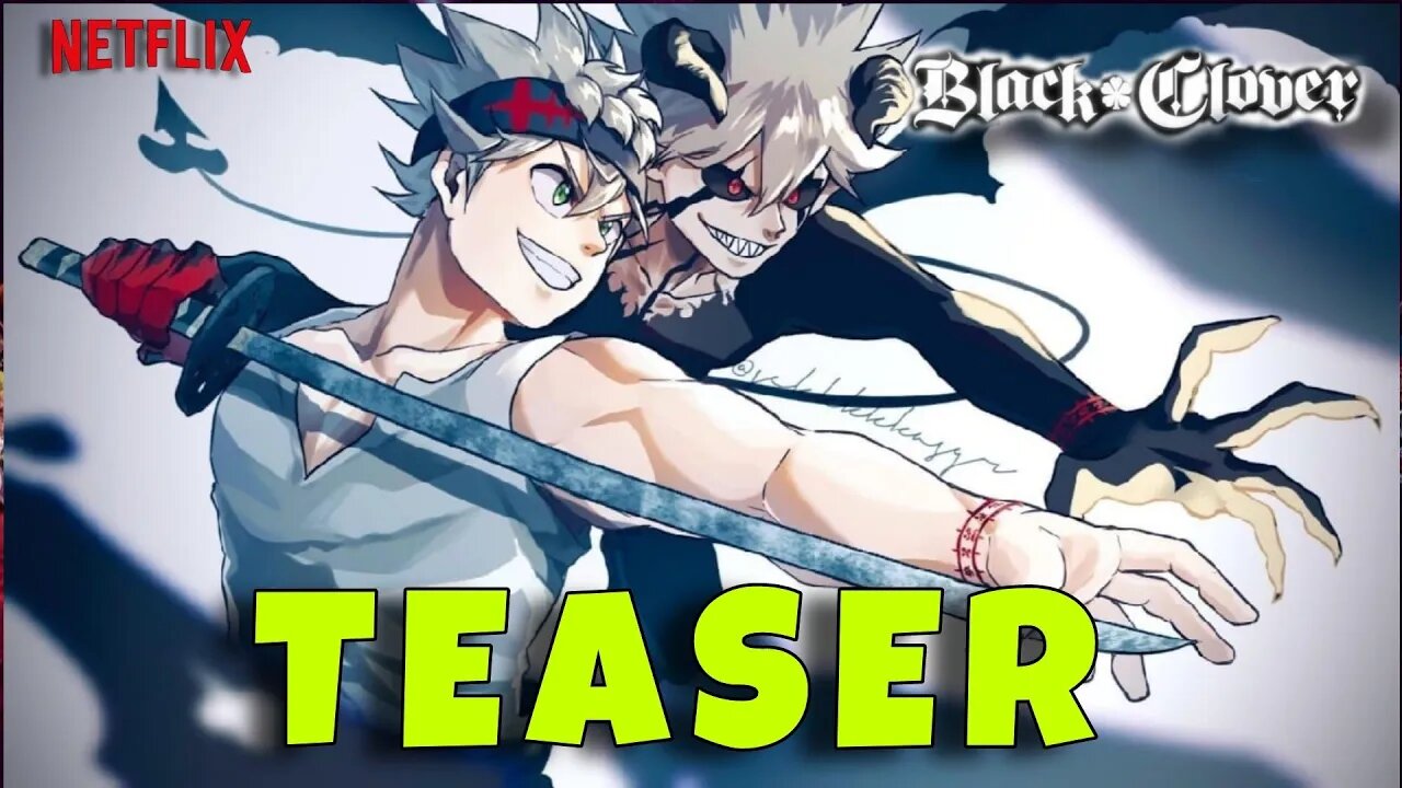 Teaser Black Clover A Espada do Rei Mago - Legendado