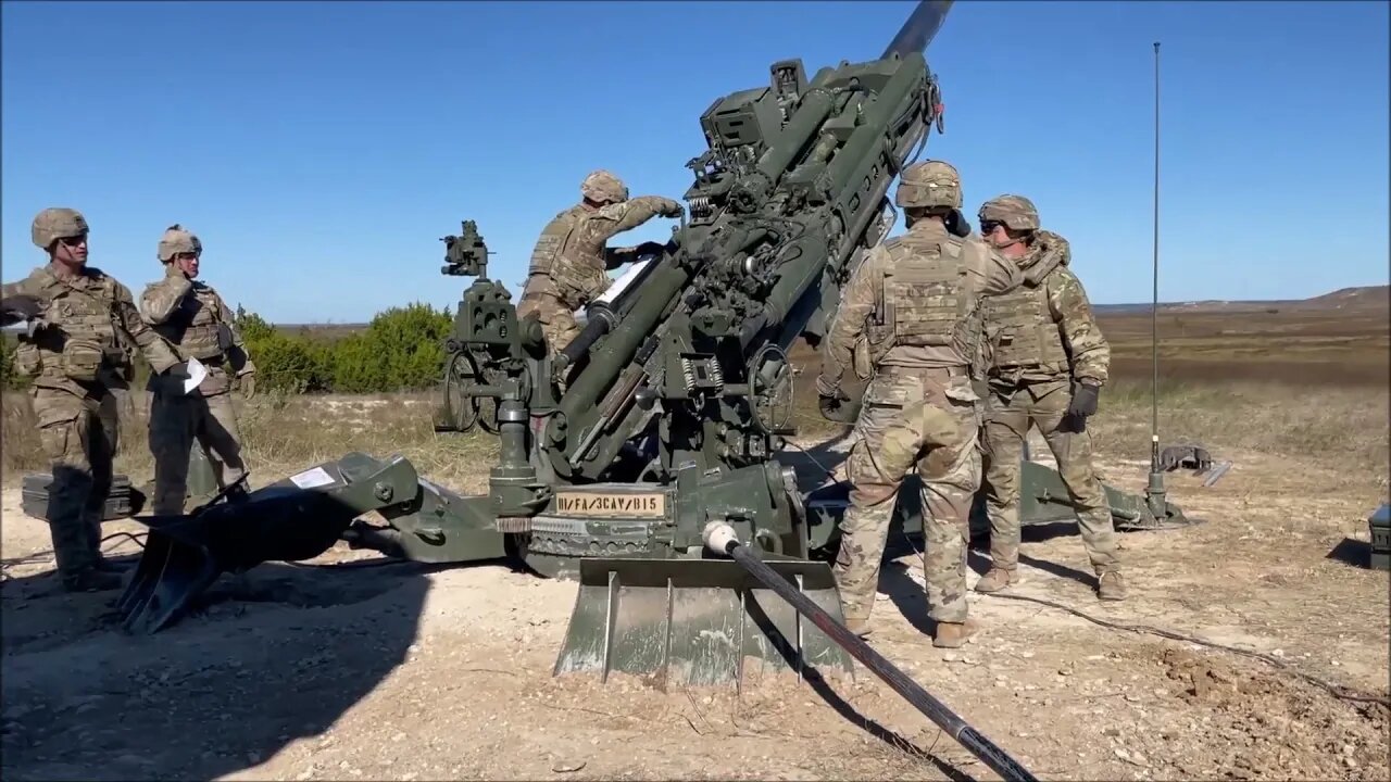 U.S. Army Howitzer Live-Fire