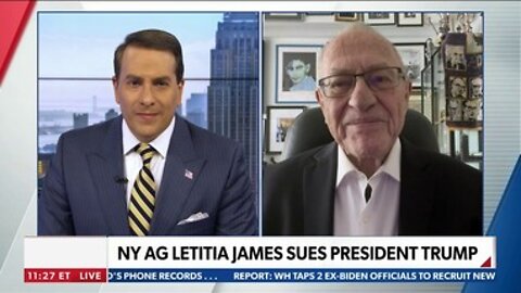 Alan Dershowitz to Newsmax: AG James Violating 'American Way' of Justice