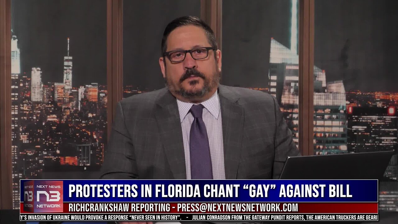 Protesters In Florida Chant 'Gay' Against Bill That Doesn't Ban People From Saying Gay