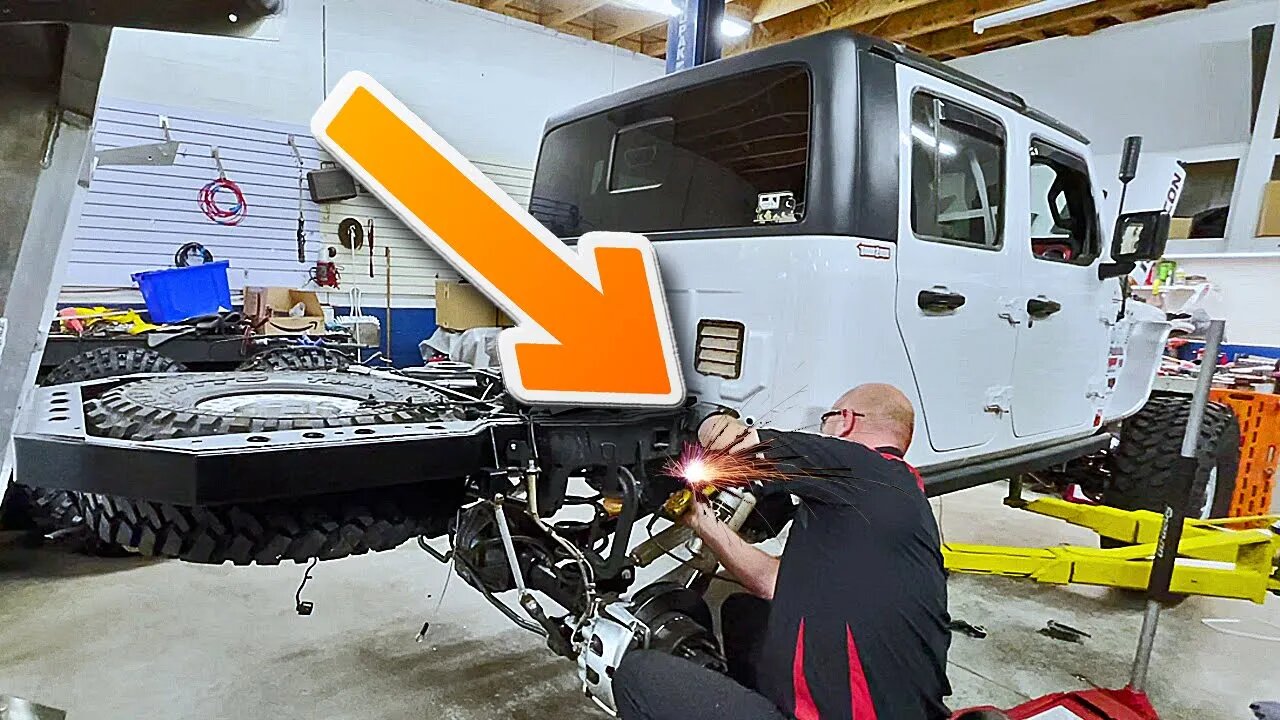 Jeep Gladiator FRAME BENDING FIX - Do it before it's too late!!