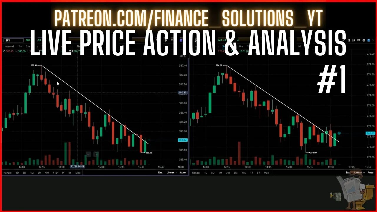 LIVE PRICE ACTION & ANALYSIS LIVE TRADING FINANCE SOLUTIONS #1 DEC 20 2022