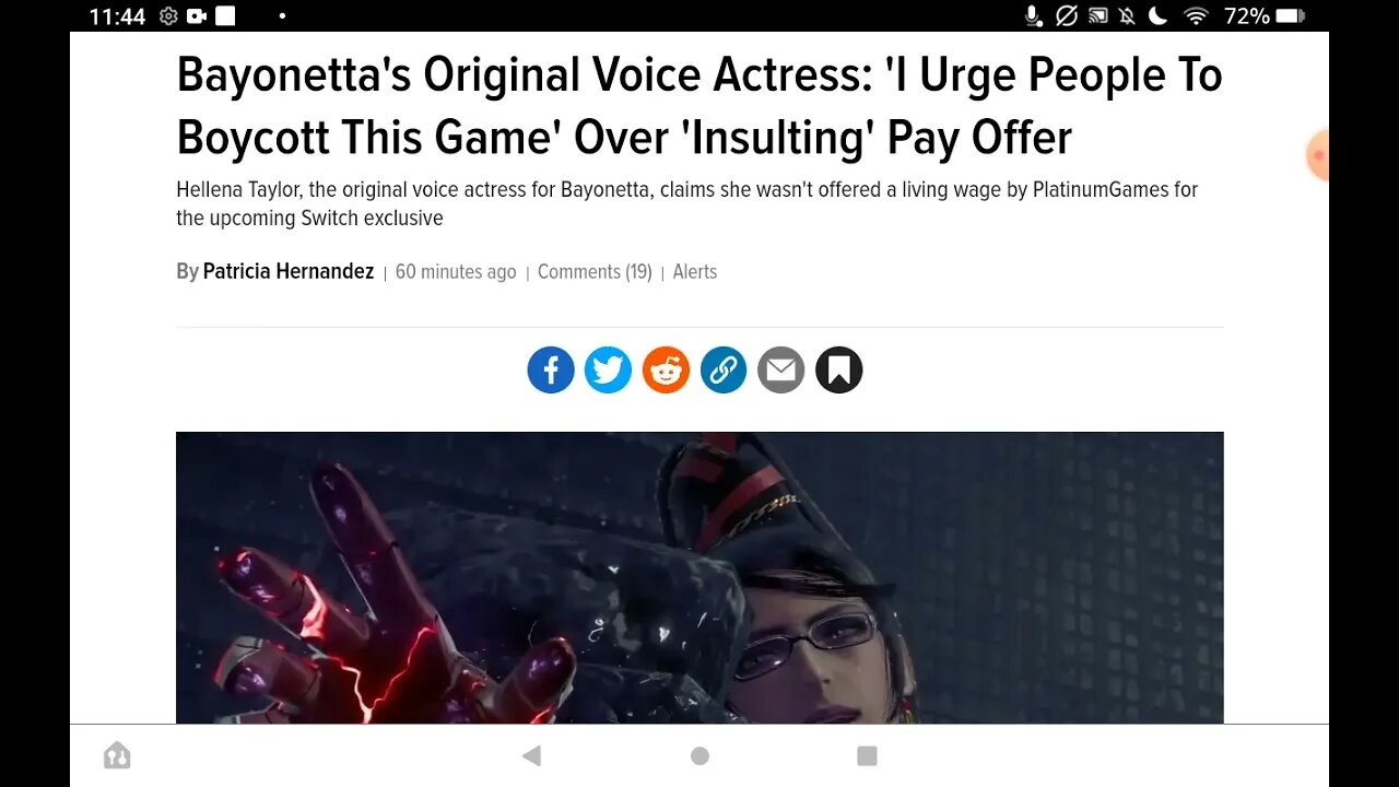 $4,000 insulting offer for voice actors. Boycott Bayonetta trends