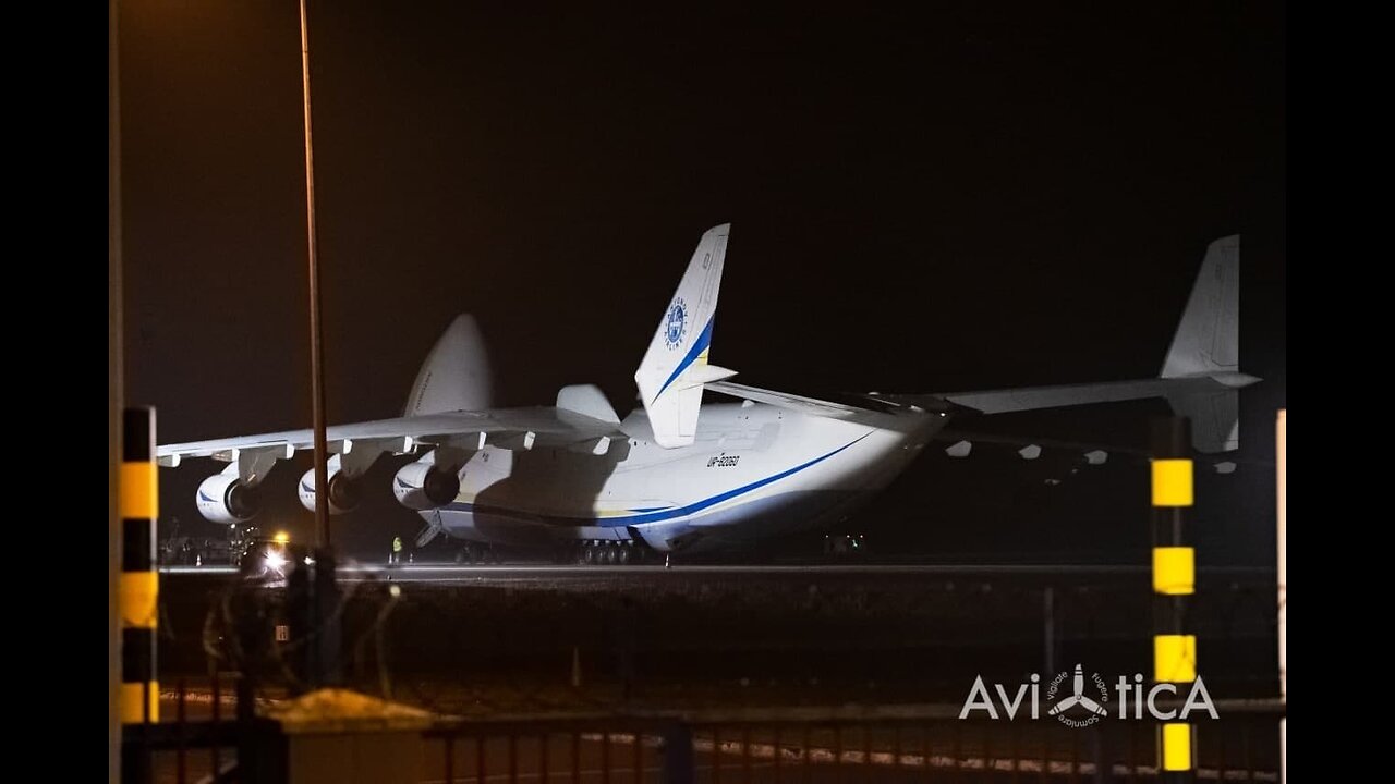 Antonov An-225 "Mriya" (UR-82060) in Rzeszów-Jasionka coming from China