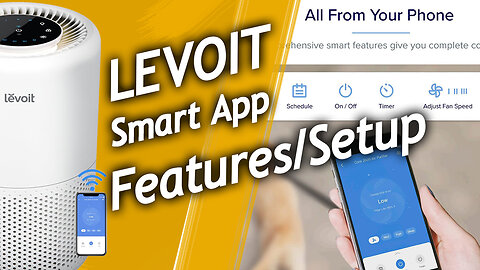 Levoit Smart WiFi APP Features, How To Setup Instructions For Levoit Air Purifiers, Product Links
