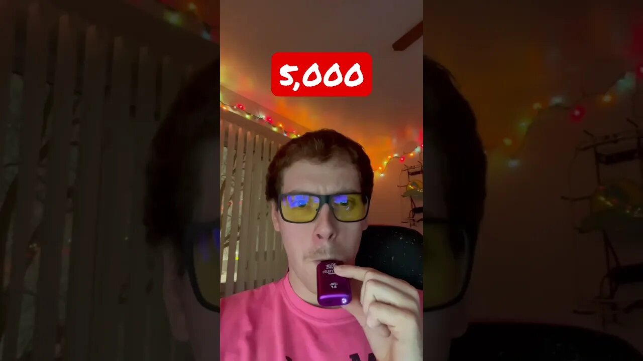 5,000 PUFF SNOW-CONE ICE 🧊