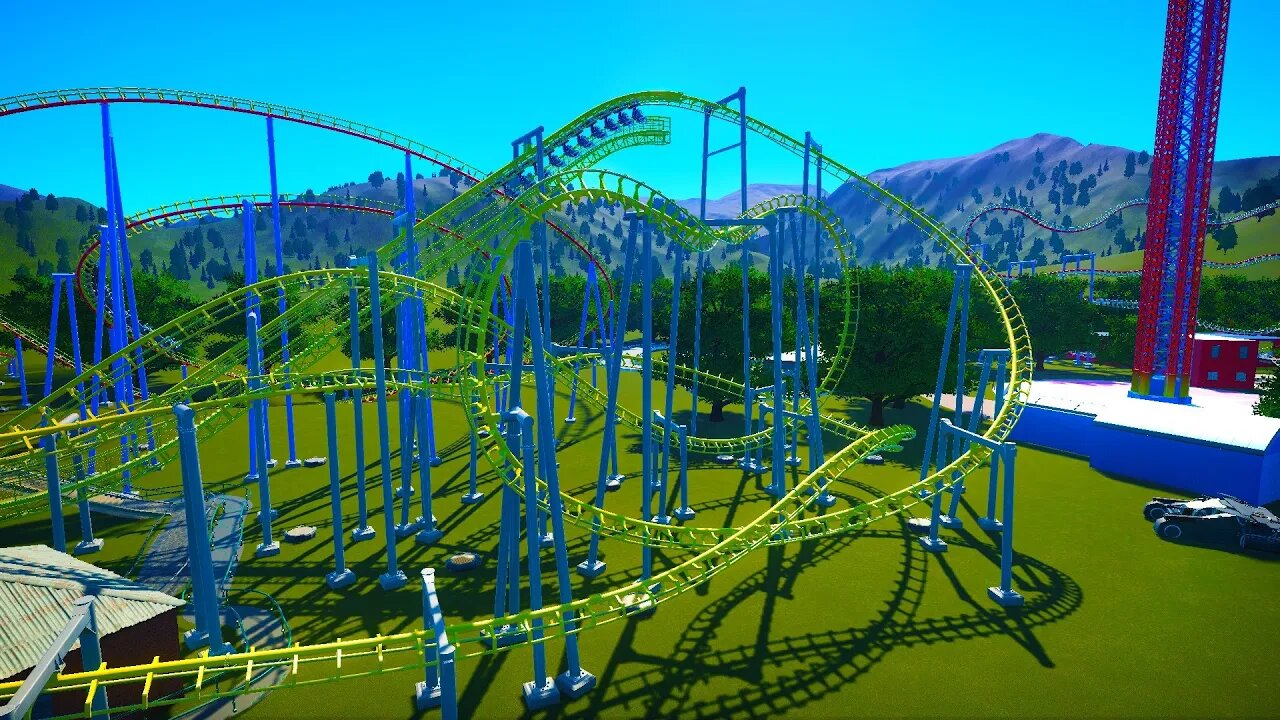 Batman The Ride Recreation (Six Flags Mexico)