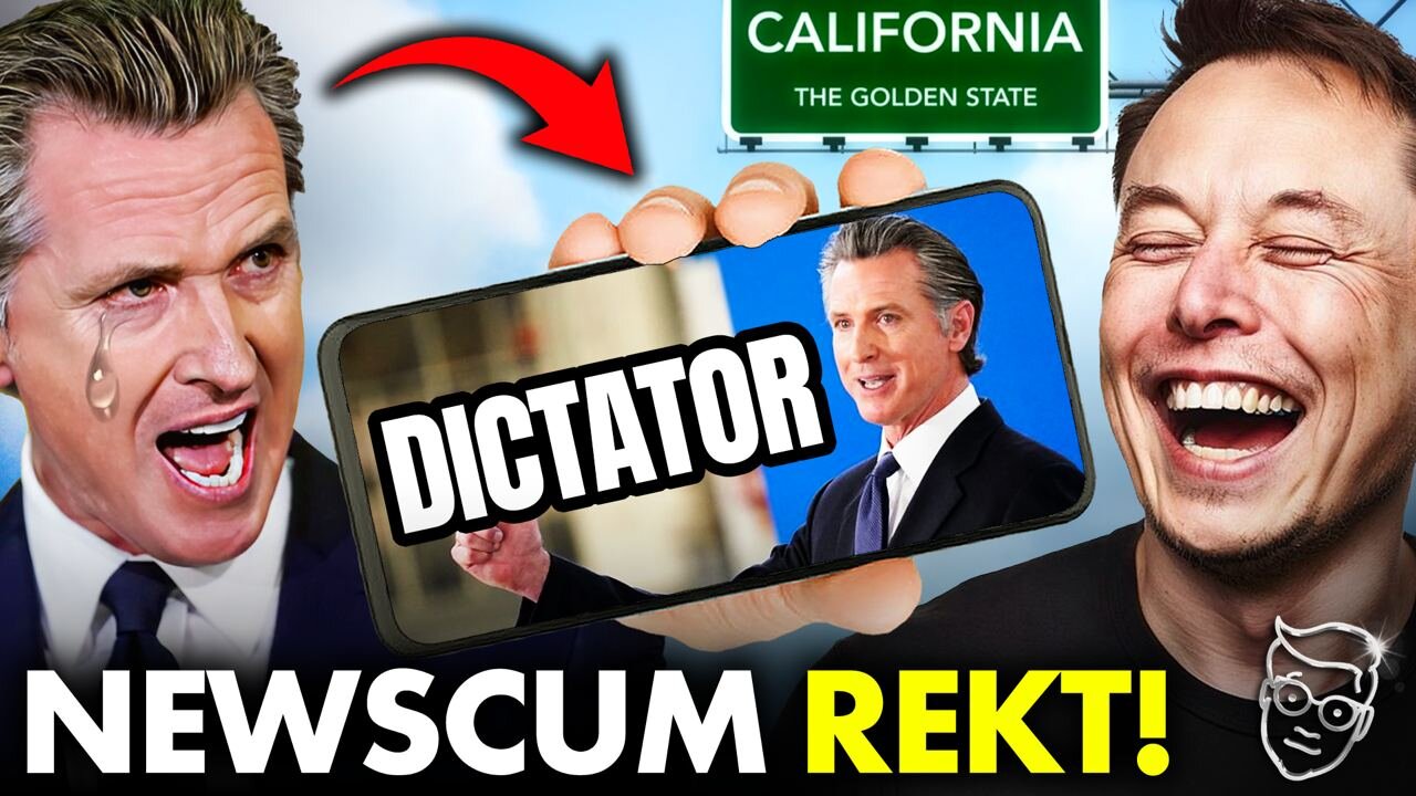 BACKFIRE: Legend Who Caused Gavin Newsom to BAN Memes TROLLS Governor With New Video | HYSTERICAL🤣