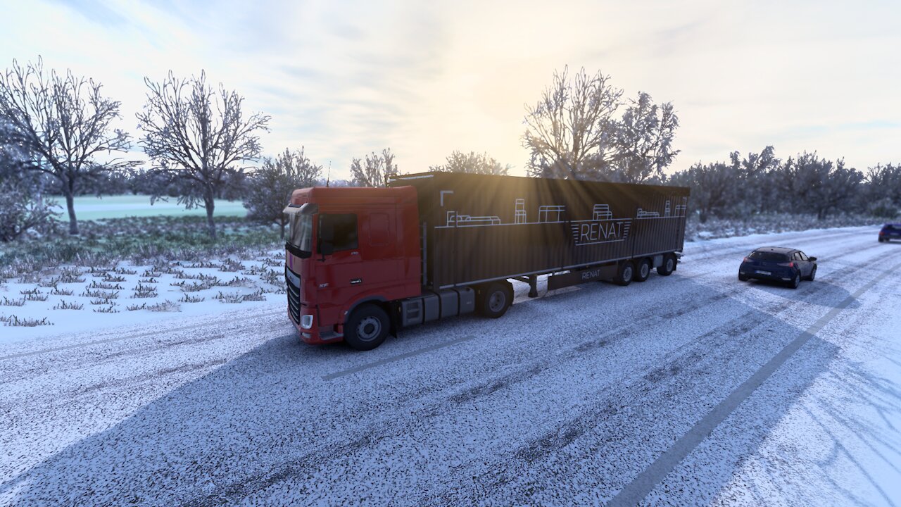 POV: You're a Trucker during the Christmas Season #EuroTruckSimulator2