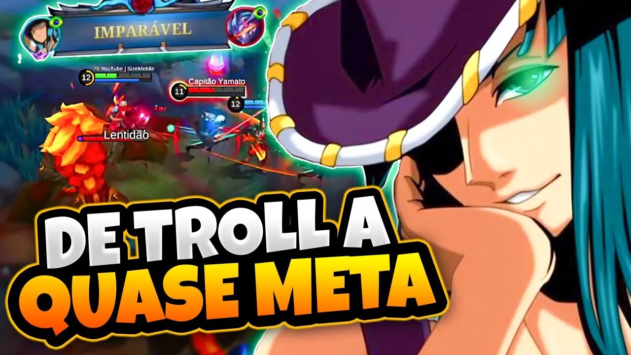 ELA JÁ FOI PICK TROLL E HOJE TEM UMA PASSIVA MUITO ROUBADA! | MOBILE LEGENDS