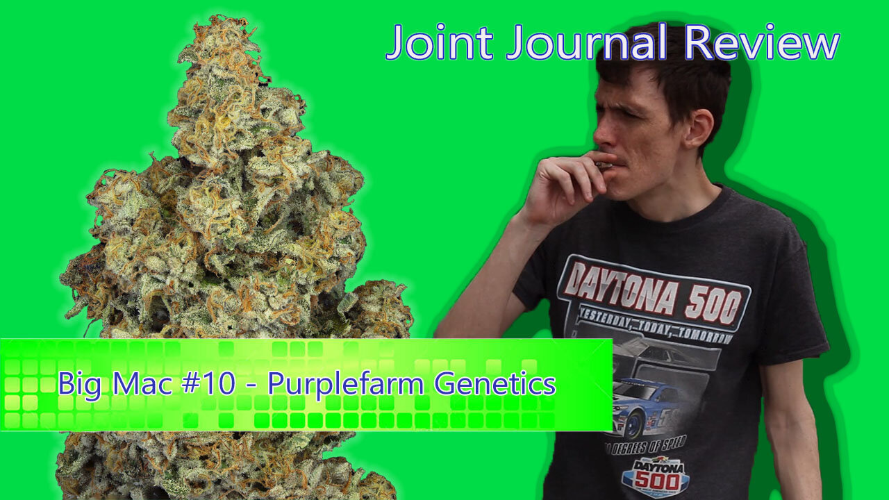 Kushector Joint Journal Review - Big Mac #10 by: Purplefarm Genetics