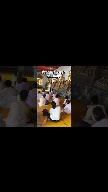 Ladies Praying At A Temple In Thailand