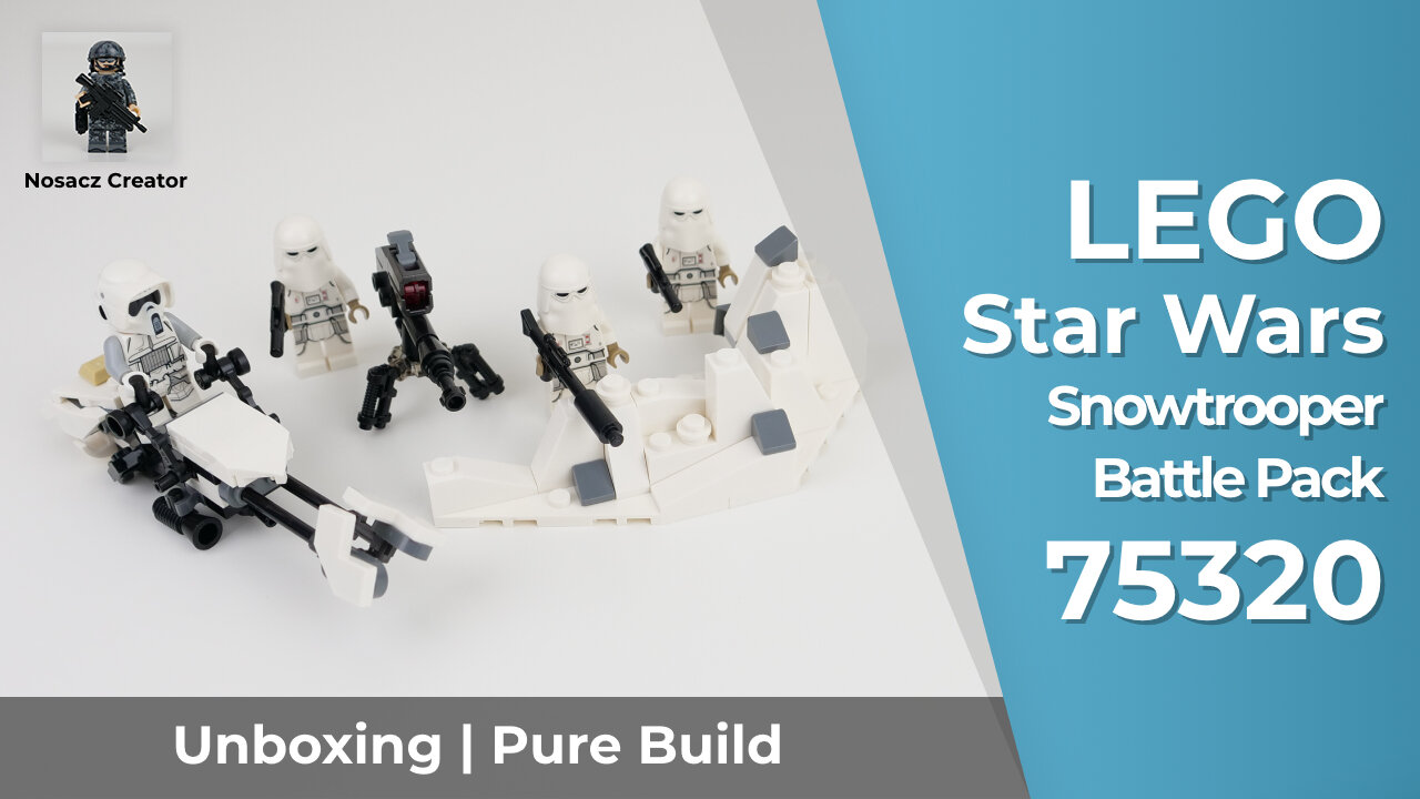 LEGO Star Wars | 75320 --- Snowtrooper Battle Pack --- unboxing and pure build