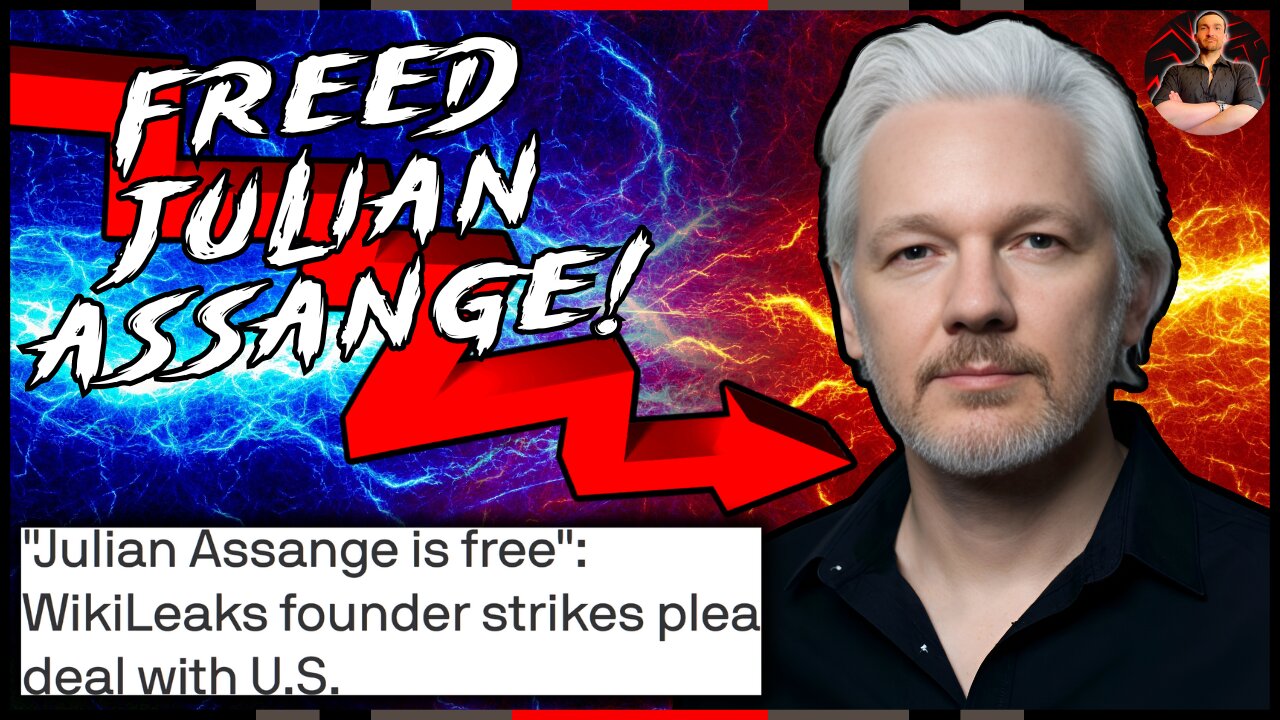 Julian Assange is FREE! Reaches a Plea Deal to FINALLY Go Home!