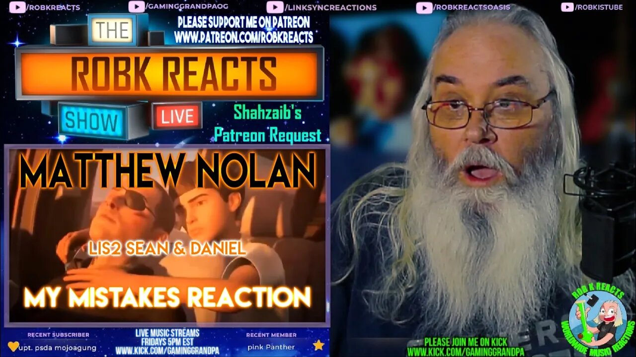 Reaction to LIS2 Sean & Daniel - My Mistakes by Matthew Nolan