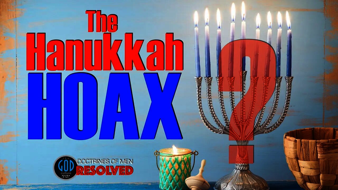 The Hanukkah HOAX? Is This Biblical? Time to test.