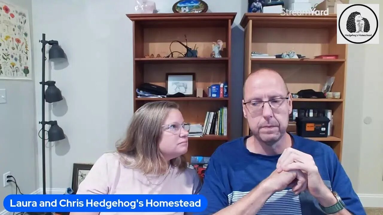 Chris and Laura tell you about our progress on the Homestead #hedgehogshomestead