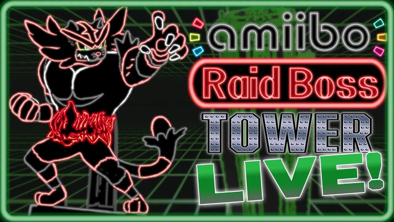 Climb the Amiibo Raid Boss Tower a̴n̴d̴ or die trying! (Splice Stream #1117)