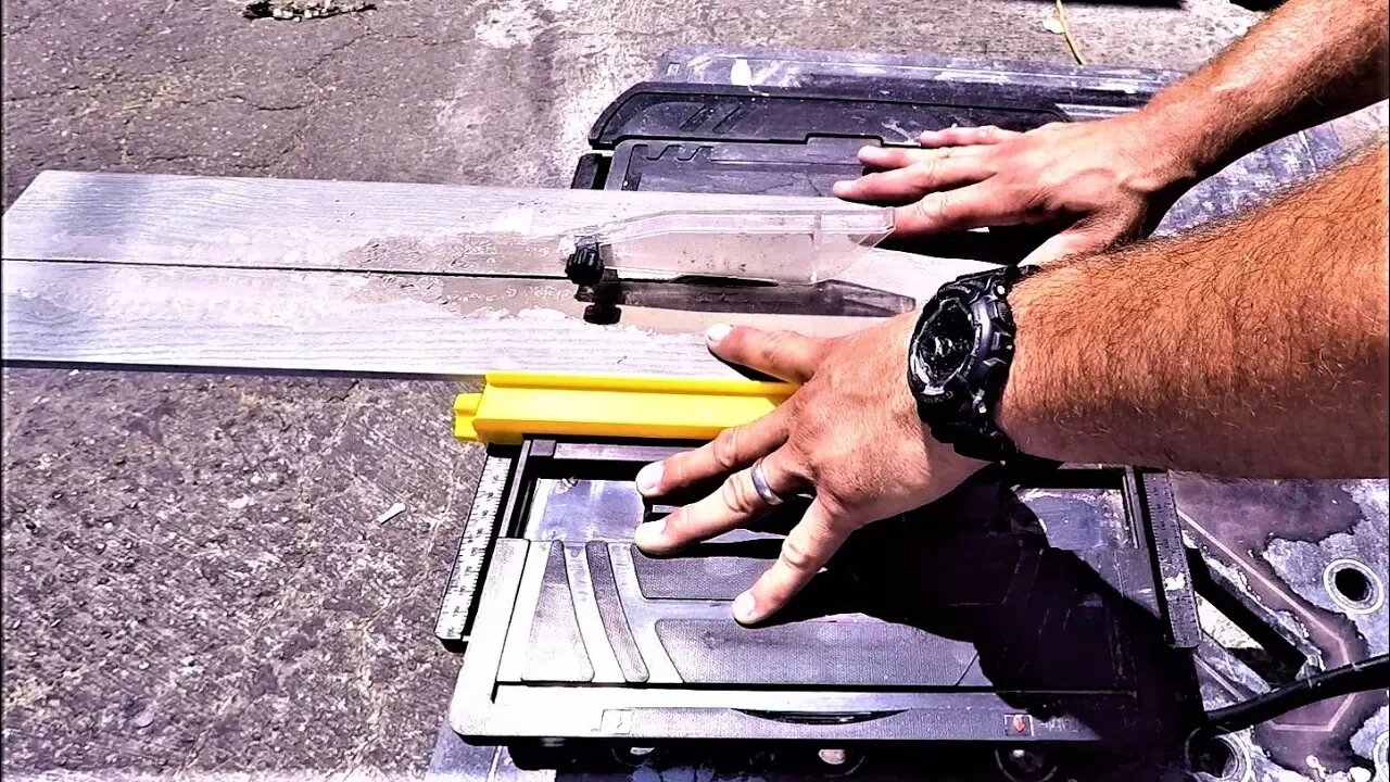 Testing the Cheapest Table Tile Saw on AMAZON