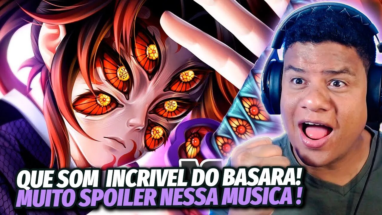 (ESSA PARTE EU NÃO SABIA!) REACT Deus da Lua | Kokushibo (Demon Slayer) | Basara | React Anime Pro